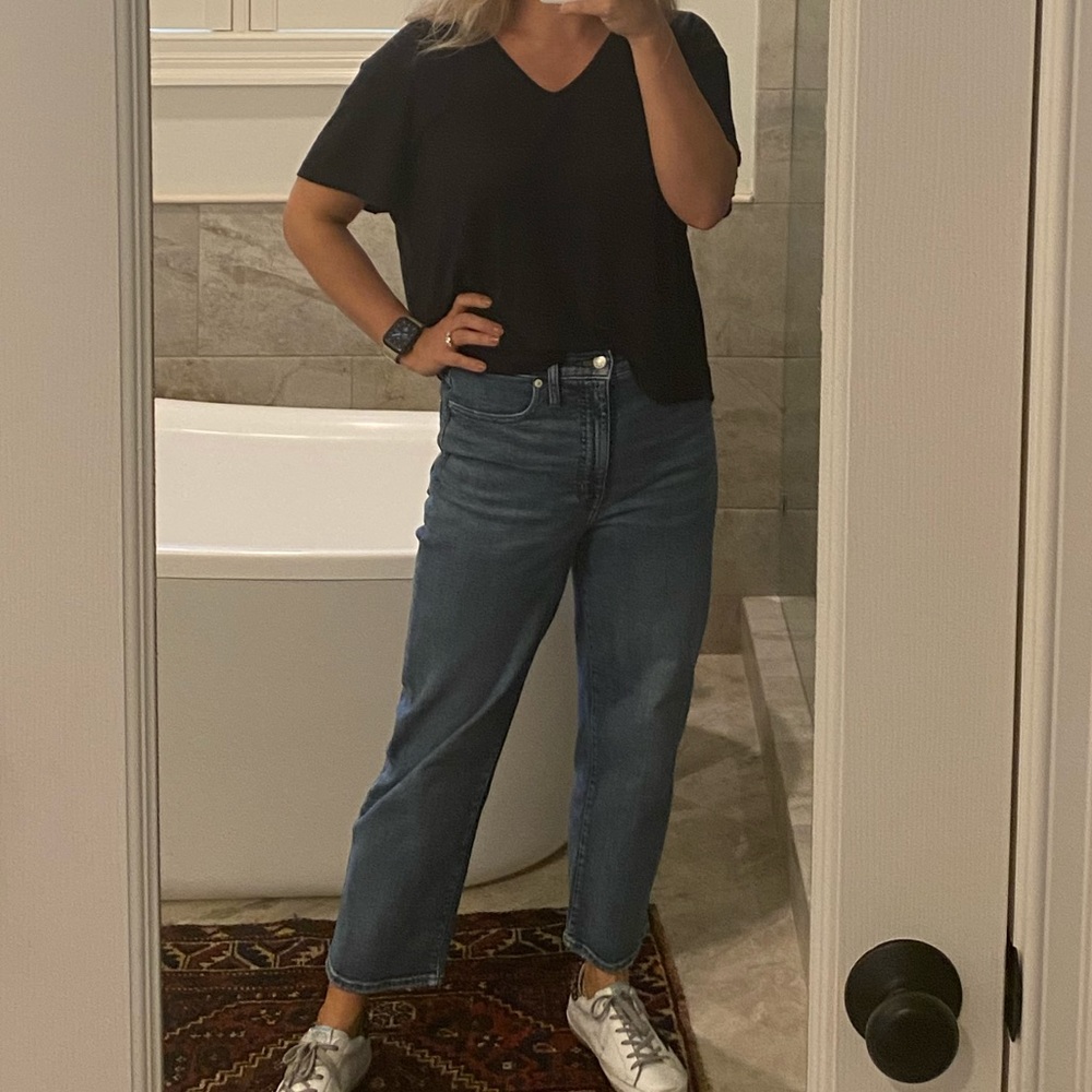 Slim Wide Crop